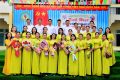 Tập thể cán bộ, giáo viên trường THCS xã Bình Minh nhân kỉ niệm 42 năm ngày nhà giáo Việt Nam